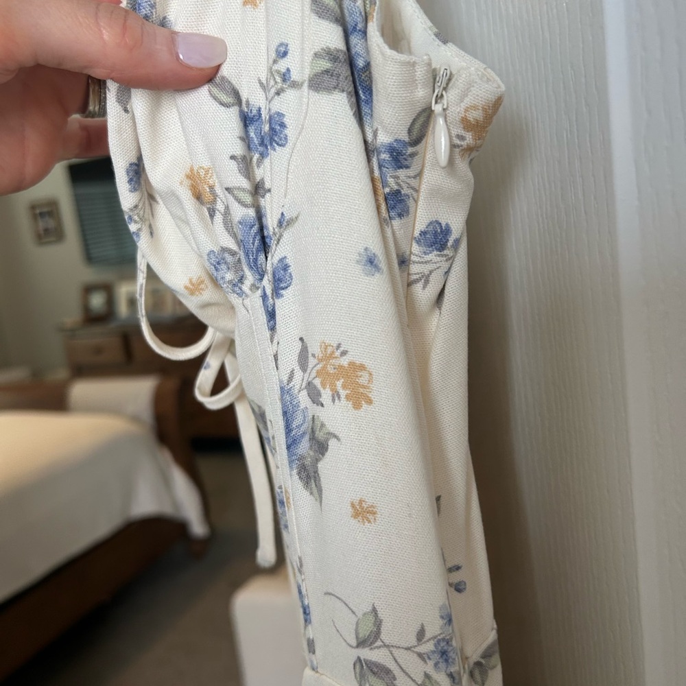Josephine Periwinkle Floral Dress - Picture 16 of 16
